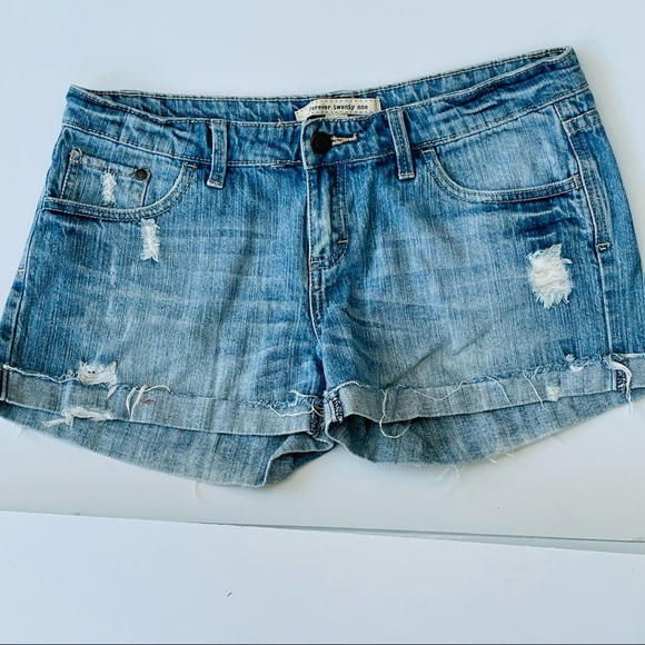 Forever 21 Distressed Shorts - Picture 3 of 8